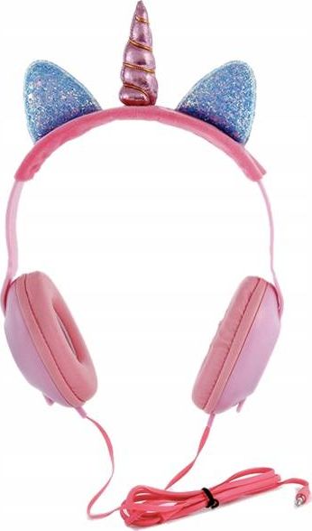 фото Навушники без мікрофону Cat Ear Jednoroec J4 Pink