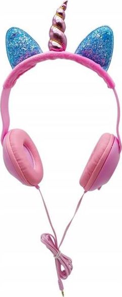 фото Навушники без мікрофону Cat Ear Jednoroec J4 Pink