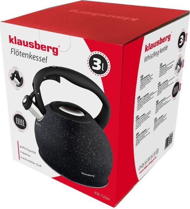 фото Чайник Klausberg KB-7266 Black