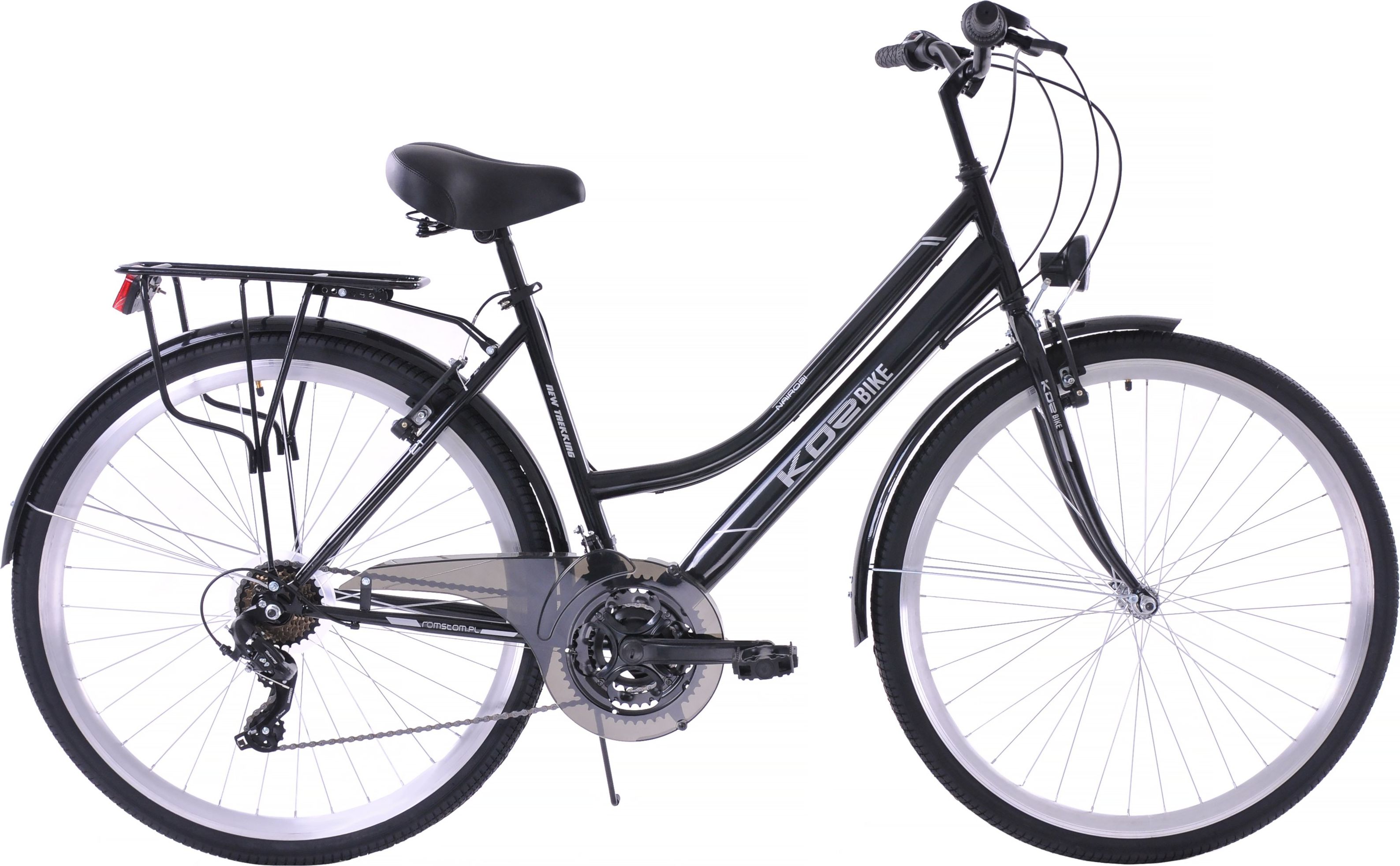 фото Велосипед туристичний Kozbike Nairobi 21S Black