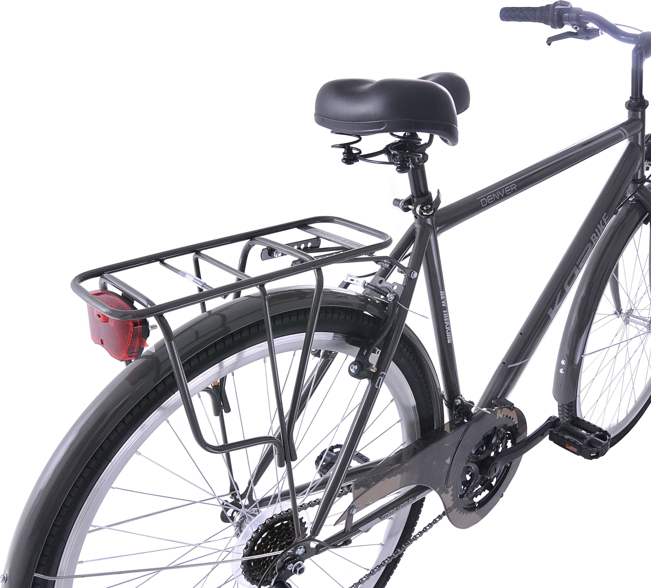 фото Велосипед туристичний Kozbike Denver 21S Graphite