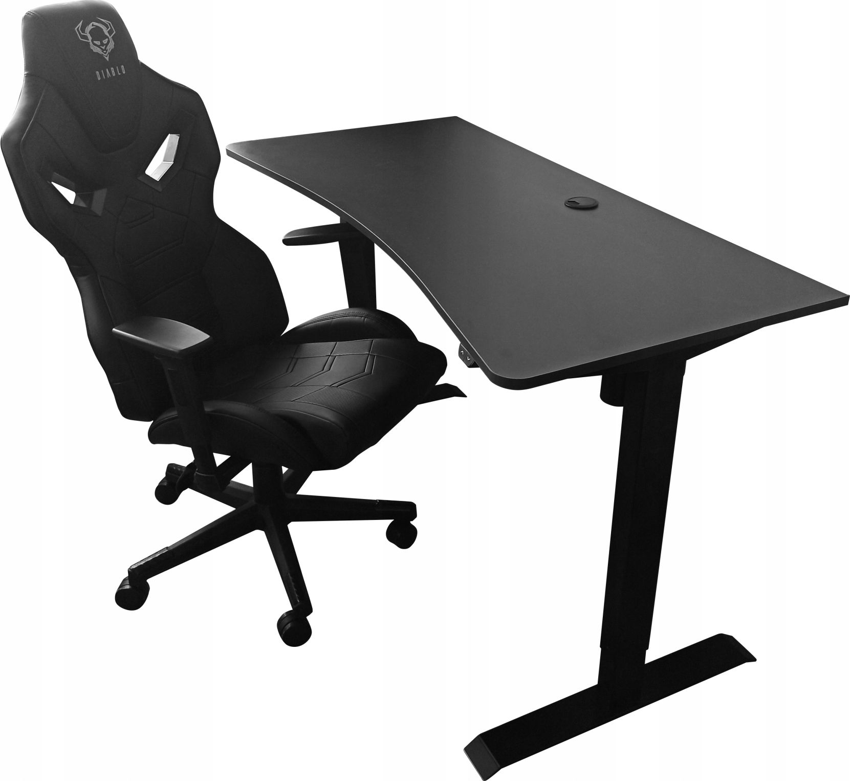 фото Геймерський ігровий стіл Zdesk CC-114/B-Po/B