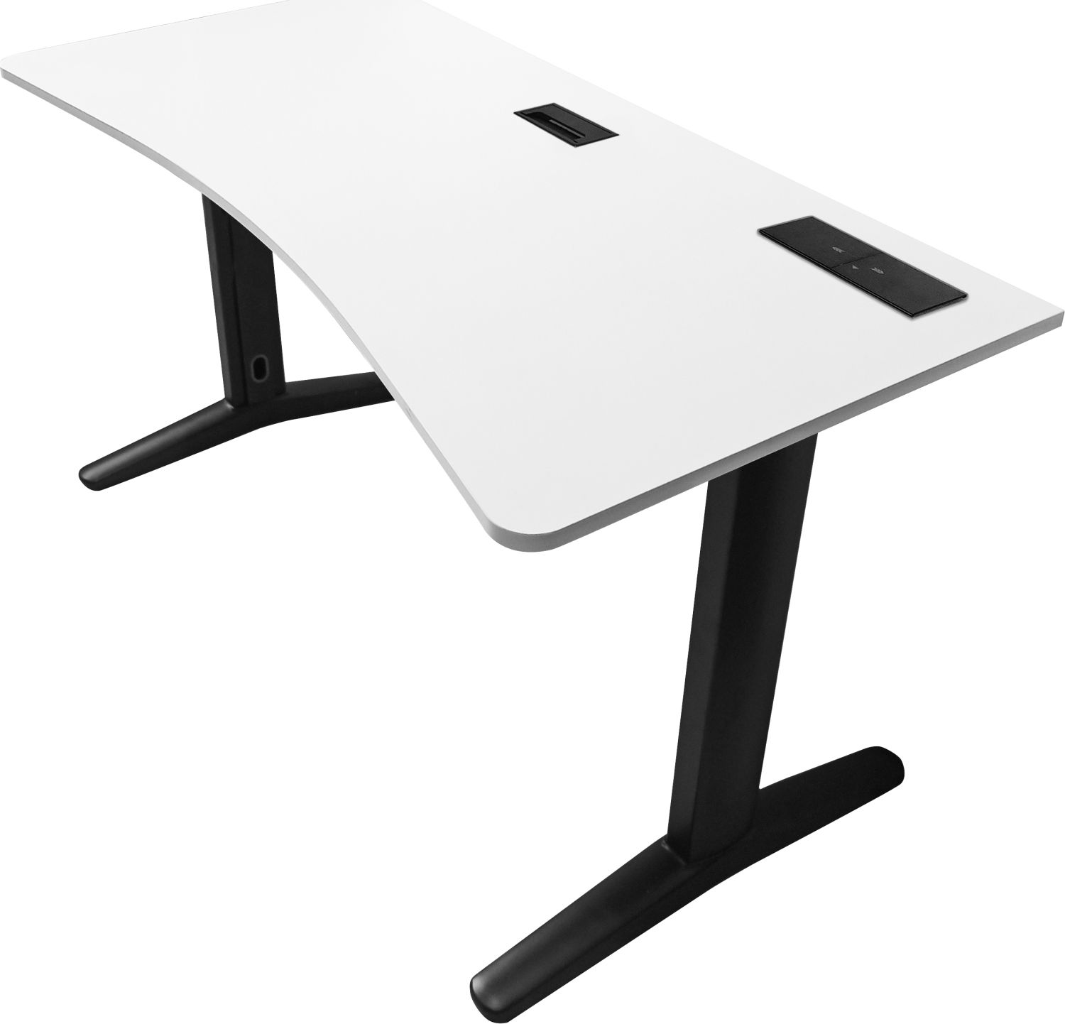фото Геймерський ігровий стіл Zdesk CB-STL/W-Pp/W-GN/W