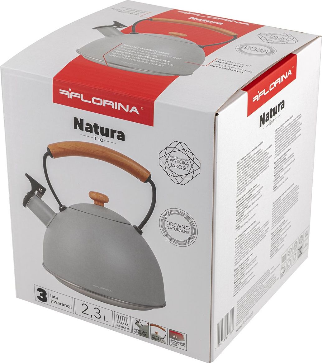 фото Чайник Florina Natura Line Gray