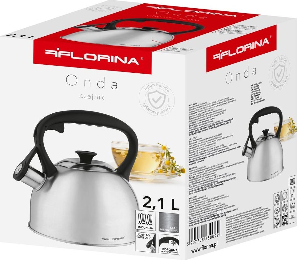 фото Чайник Florina Onda Light Satin