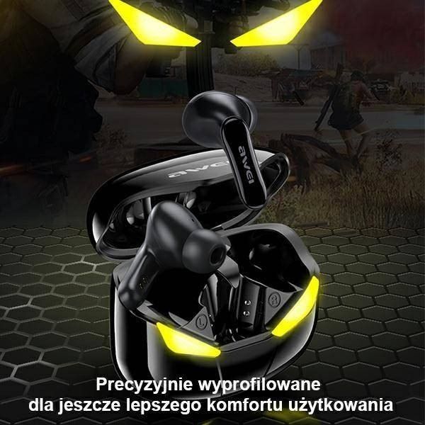 фото Навушники TWS Awei T35 Black (AWE000073)