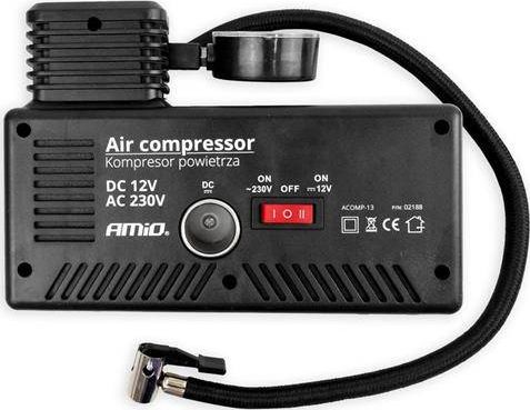 фото Автомобільний компресор (електричний) Amio Acomp-13 02188