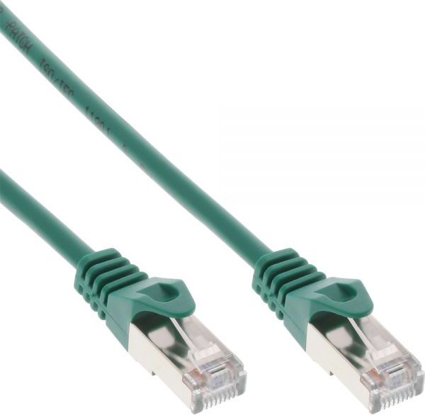 InLine Patchcord F/UTP, Cat.5e, zielony 7m (71507G)