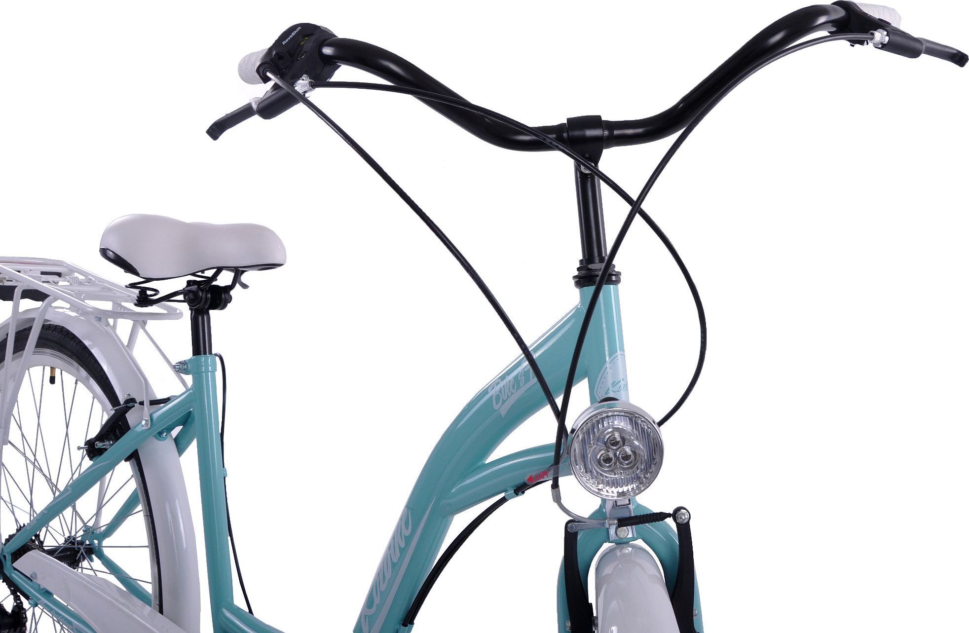 фото Велосипед міський Kozbike City 28 7spd Ocean/White