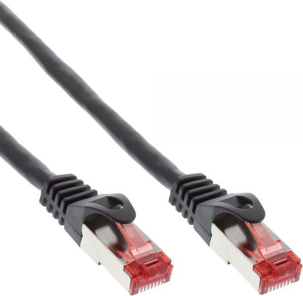 InLine Patchord Crosover S/FTP, Cat.6, czarny, 3m (73603X)