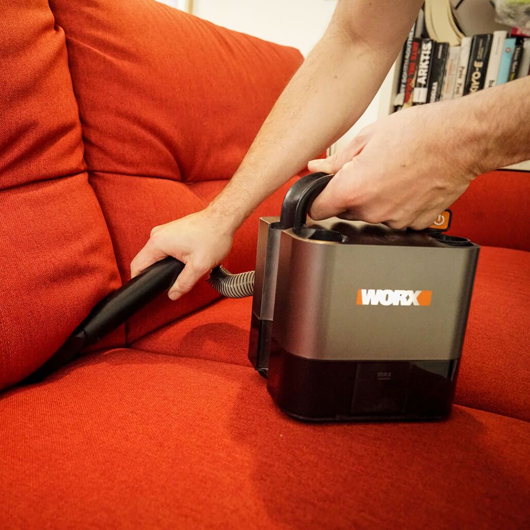фото Акумуляторний пилосос Worx Cube Vac 20 V (WX030.9)(без АКБ)