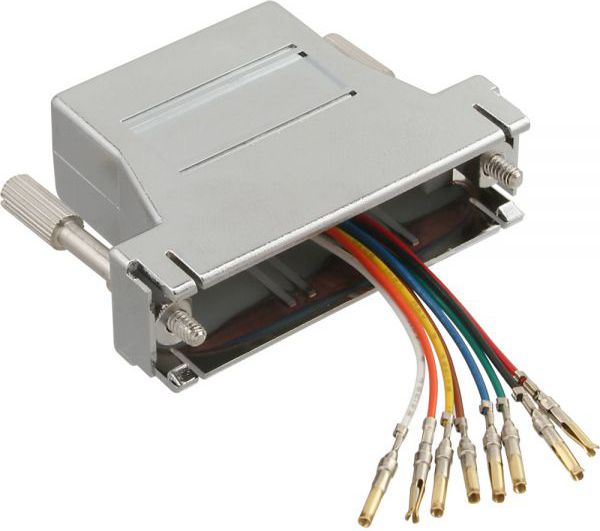 InLine Adapter 25 Pin Sub-D żeński - RJ45 żeński- 68889K