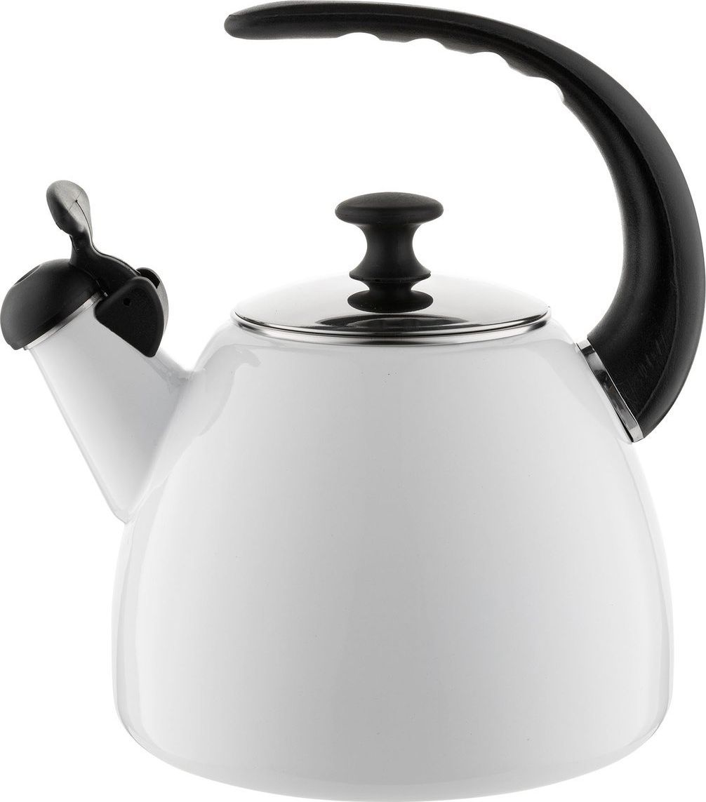 фото Чайник Emalia Aperto White