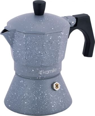 фото Кавоварка гейзерна Kamille 2517GR