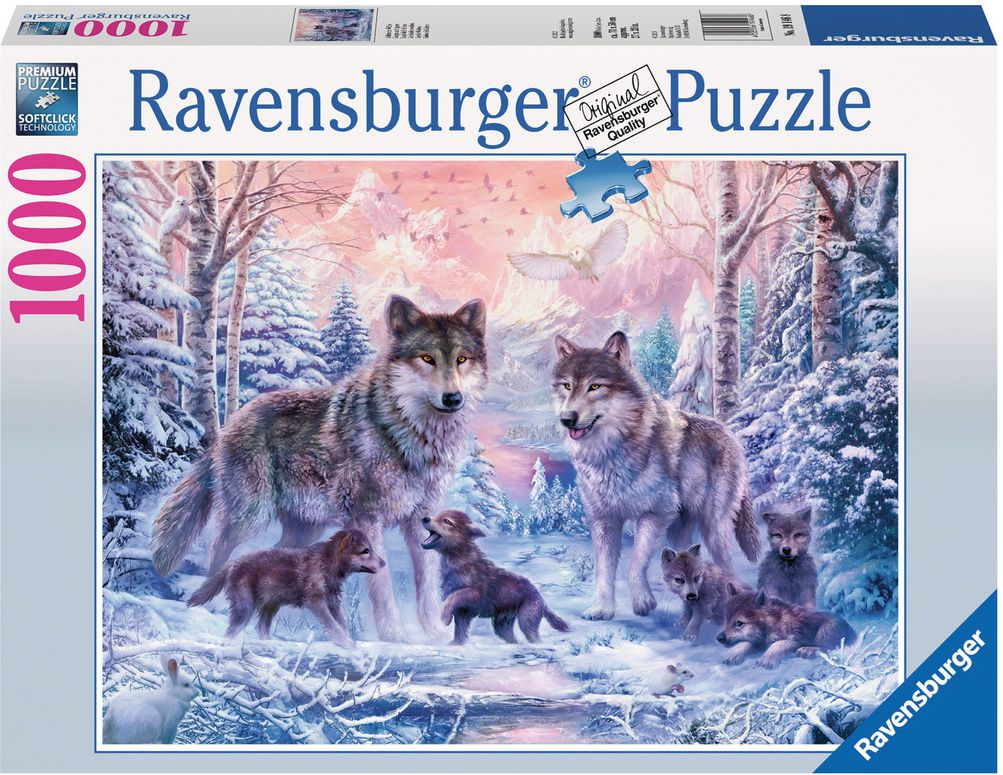 Ravensburger Arktyczne Wilki 1000el. - PR-191468