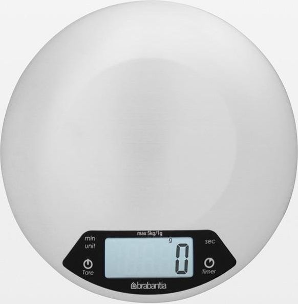 фото Ваги кухонні електронні Brabantia 480560 Matt Steel