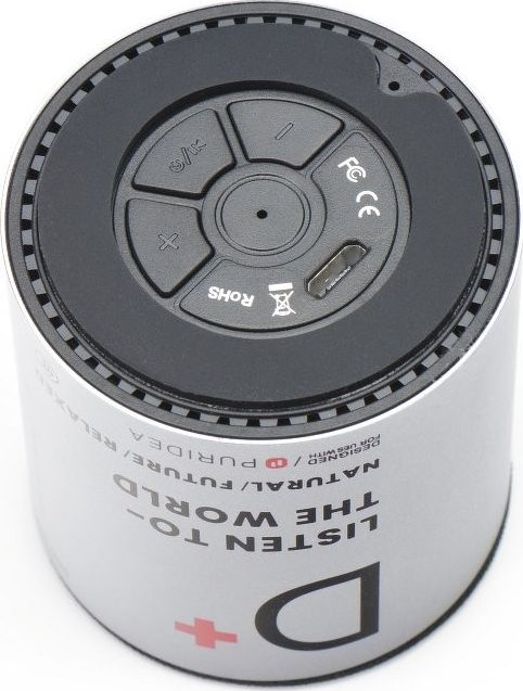 фото Портативна колонка Puridea i9 Silver