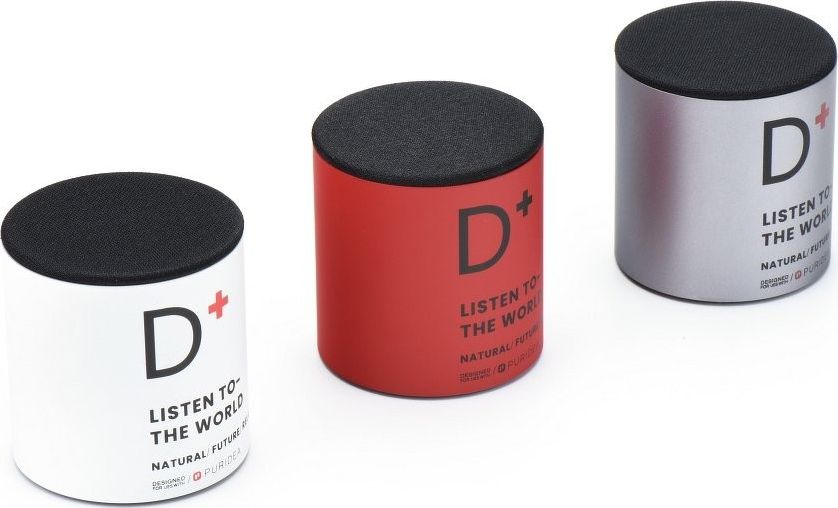 фото Портативна колонка Puridea i9 Silver