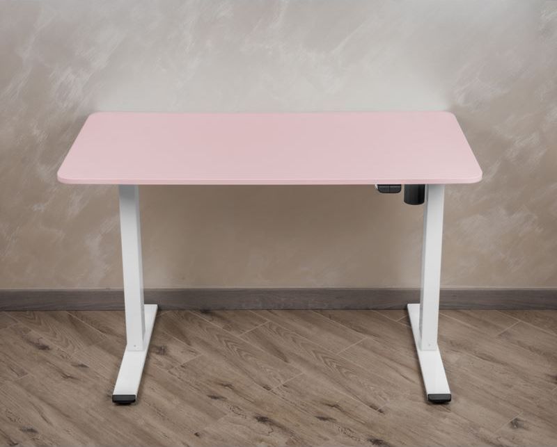 фото Електричне регульоване бюро Spacetronik Moris Flex Pink (SPE-O114WP)