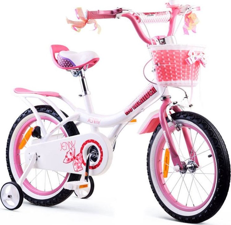 фото Дитячий двоколісний велосипед Royalbaby Jenny 16 Pink/White (RB16G-4)