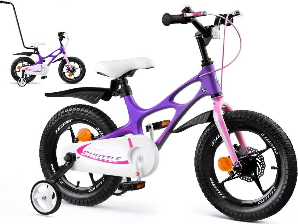 фото Дитячий двоколісний велосипед Royalbaby Space Shuttle 14 Purple (RB14-22)