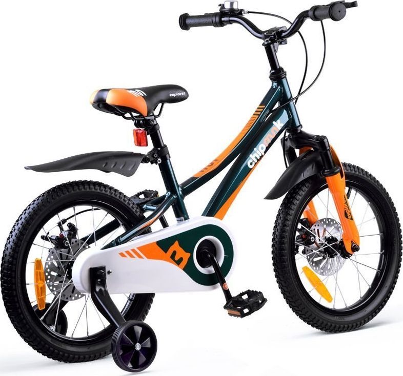 фото Дитячий двоколісний велосипед Royalbaby Explorer 16 Dark Grey (CM16-3)