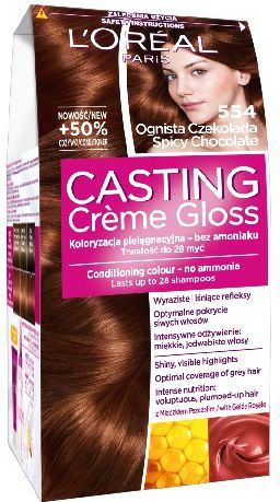 Casting Creme Gloss Krem koloryzujący nr 554 Ognista Czekolada