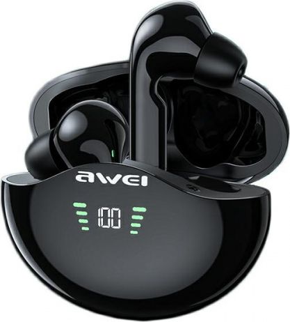фото Навушники TWS Awei T12 Black (AWEI076BLK)