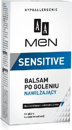 AA Men Sensitive Balsam po goleniu nawilżający 100ml