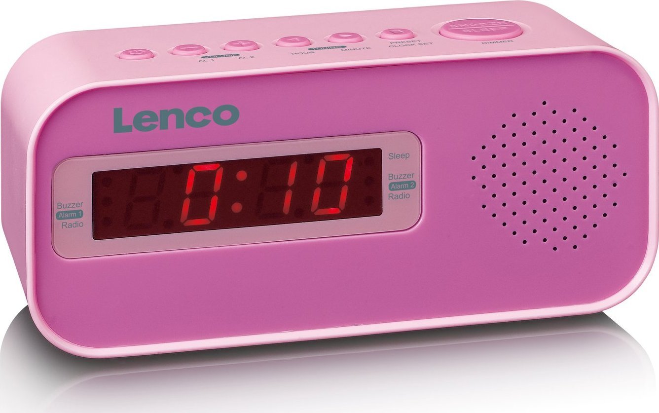 фото Радіоприймач Lenco CR-205 Pink