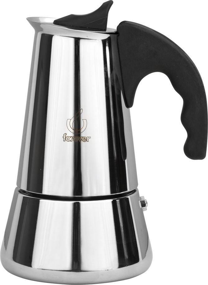 фото Кавоварка гейзерна Conny 4tz Silver (301883)