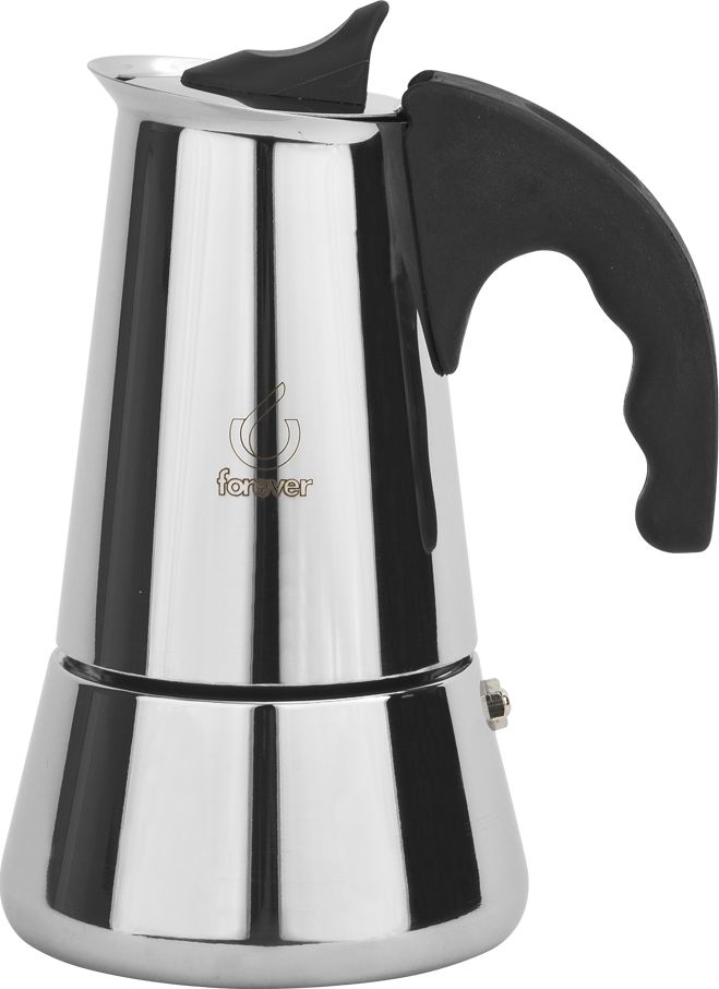 фото Кавоварка гейзерна Conny 6tz Silver (301884)