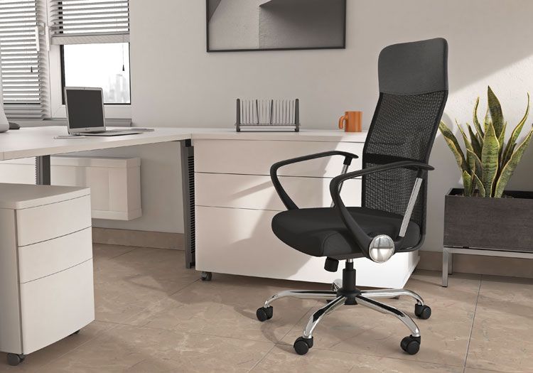 фото Офісне крісло Elior Ferno Black