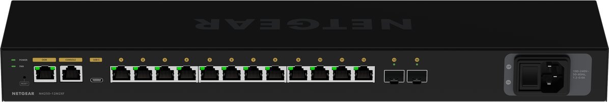 фото Комутатор керований 3 рівня Netgear M4250 (M4250-100EUS)