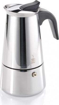 фото Кавоварка гейзерна Gefu Emilio 4tz 200 ml Silver