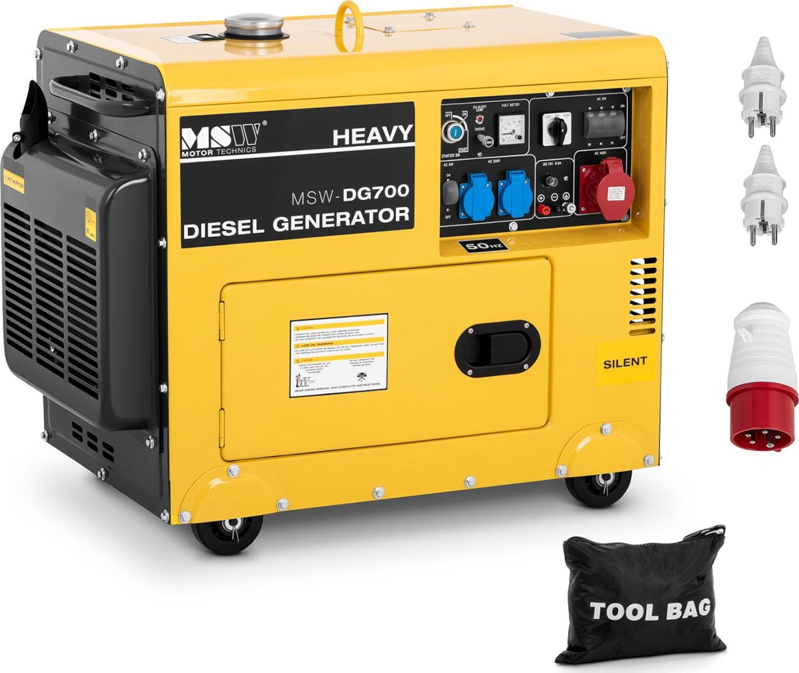 фото Дизельний генератор MSW DG700