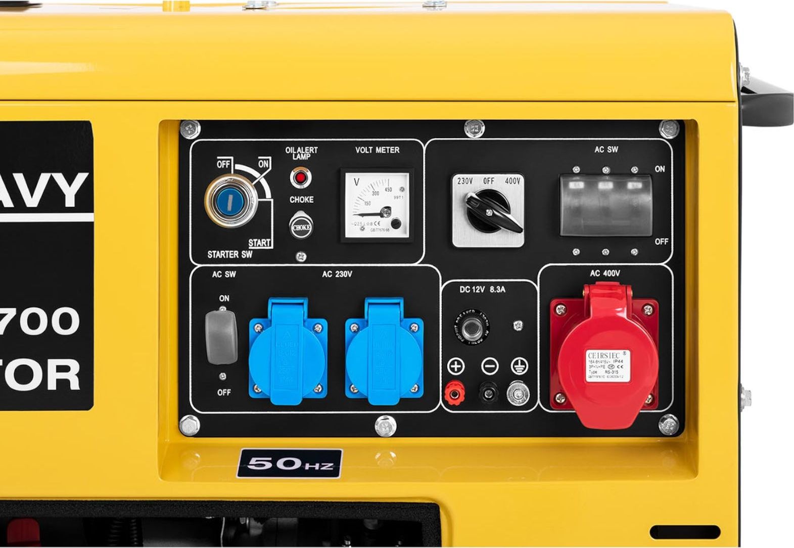 фото Дизельний генератор MSW DG700