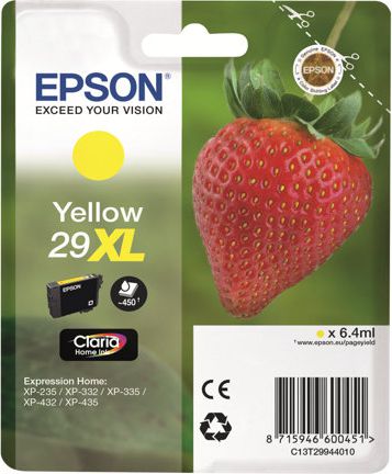 Tusz Epson Tusz Claria Home SP 29XL (Yellow)