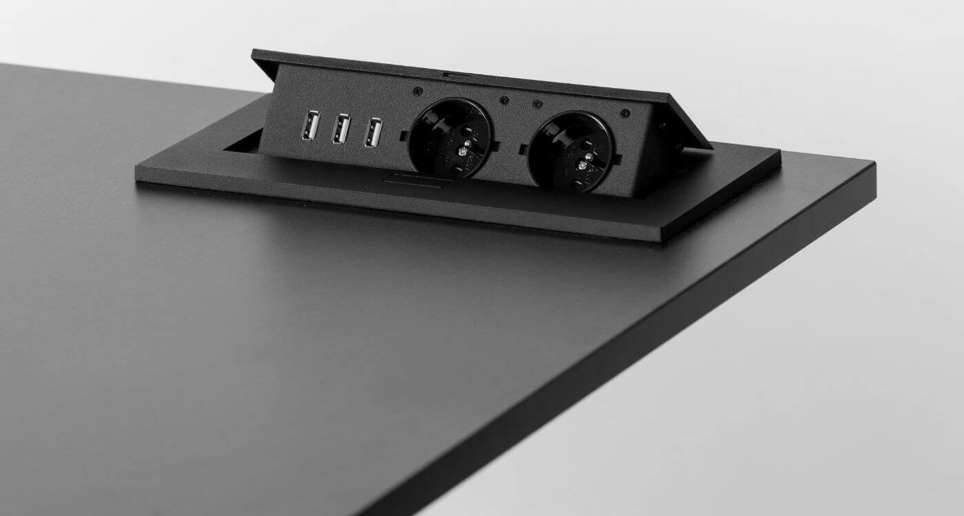 фото Геймерський ігровий стіл Marco Game Skill Black