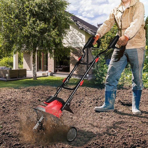 фото Культиватор електричний Costway GT3586DE