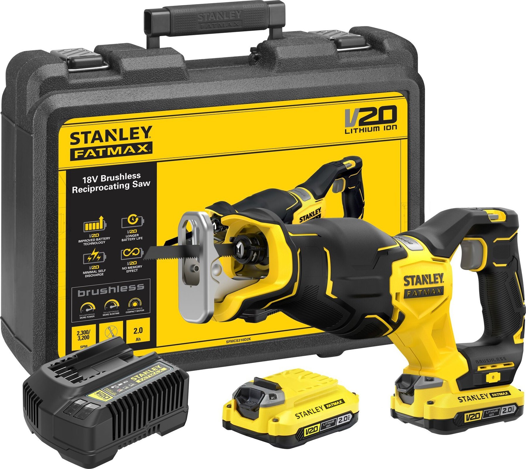 фото Шабельна пила Stanley SFMCS310D2K