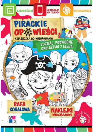 Kolorowanka Elena - Pirackie opowieści