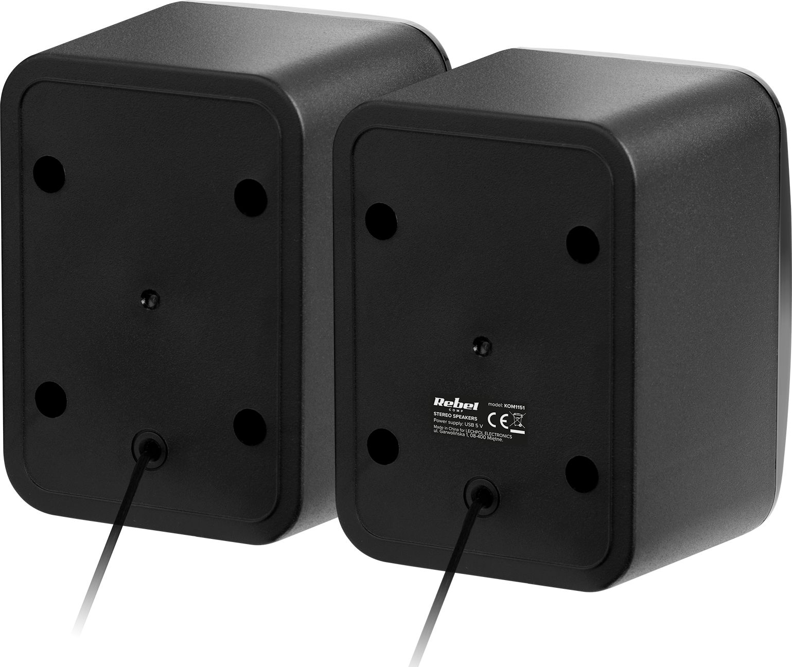 фото Мультимедійна акустика Rebel CS-15 Black