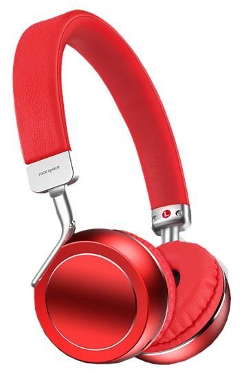 фото Навушники з мікрофоном Rock Space S9 Red