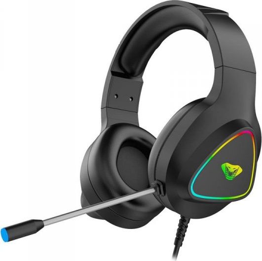 фото Навушники з мікрофоном Media-Tech Cobra Pro Jinn RGB Black (MT3605)
