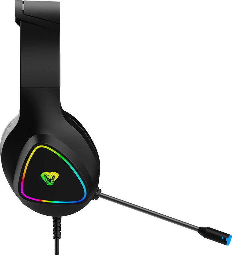 фото Навушники з мікрофоном Media-Tech Cobra Pro Jinn RGB Black (MT3605)