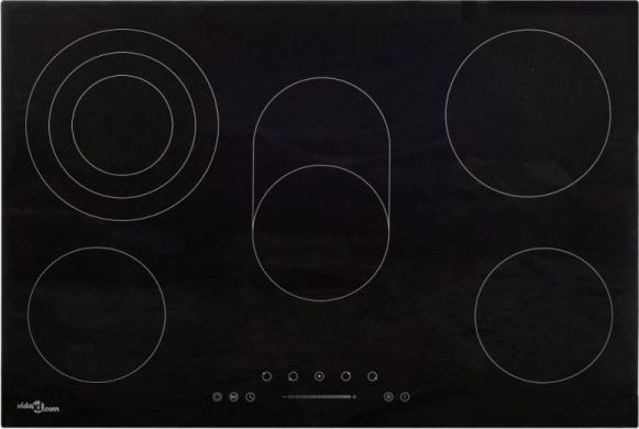 фото Індукційна варильна поверхня VidaXL 51441
