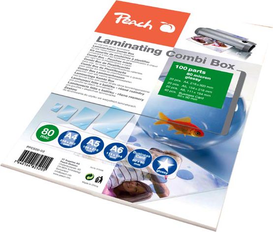 Peach Folia laminacyjna Combi Box (510408)