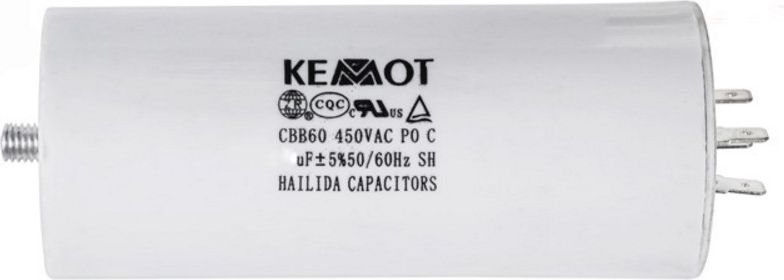 Kemot Kondensator 50uF 450V do silników jednofazowych (URZ3138)