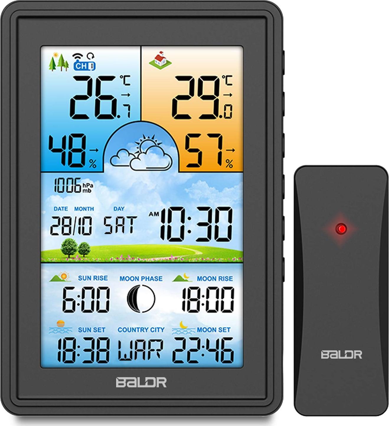 фото Метеостанція Berdsen BD-906 Black